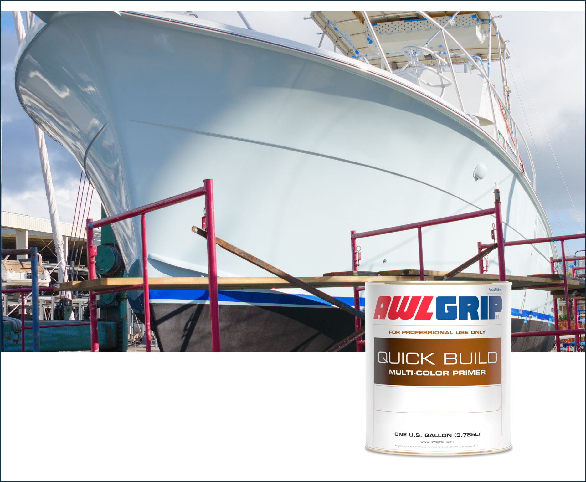 Awlgrip quick Build MultiColored Primer Awlgrip